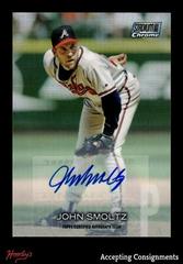John Smoltz [Autograph Refractor] #SCC-149 Baseball Cards 2018 Stadium Club Chrome Prices