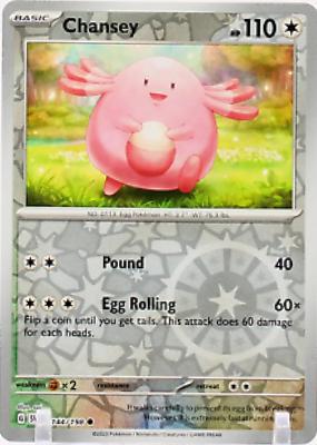 Chansey [Reverse Holo] #144 Cover Art