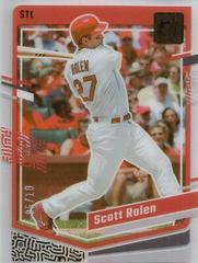 Scott Rolen [Gold] #7 Baseball Cards 2023 Panini Chronicles Clearly Donruss Prices