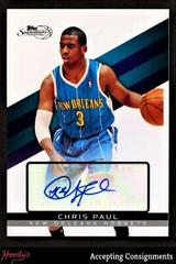 Chris Paul #TSACP Basketball Cards 2008 Topps Signature Autographs Prices