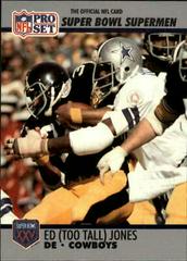Ed (Too Tall) Jones #78 Football Cards 1990 Pro Set Super Bowl 160 Prices