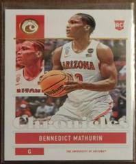 Bennedict Mathurin [Bronze] Basketball Cards 2022 Panini Chronicles Draft Picks Prices