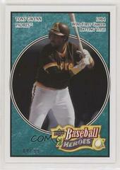 Tony Gwynn [Sea Green] Baseball Cards 2008 Upper Deck Baseball Heroes Prices