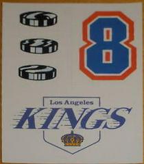 Los Angeles Kings #22 Hockey Cards 1986 Topps Stickers Prices