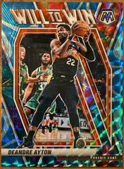 Deandre Ayton [Orange Fluorescent] #16 Basketball Cards 2020 Panini Mosaic Will to Win Prices