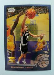 Tim Duncan #78 Basketball Cards 2002 Topps Chrome Prices