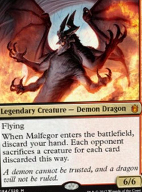 Malfegor 184 Prices Magic Commander Anthology Magic Cards