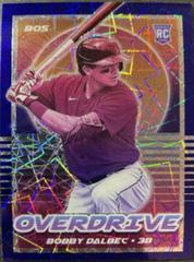 Bobby Dalbec [Blue Velocity] #9 Baseball Cards 2021 Panini Chronicles Overdrive Prices