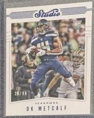 DK Metcalf [Blue] Football Cards 2019 Panini Chronicles Studio Prices