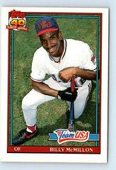 Billy McMillon #78T Baseball Cards 1991 Topps Traded Prices