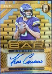Kirk Cousins [Platinum] #STB-KCO Football Cards 2022 Panini Gold Standard Setting the Bar Autographs Prices