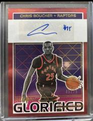 Chris Boucher #GS-CBO Basketball Cards 2021 Panini Recon Glorified Signatures Prices