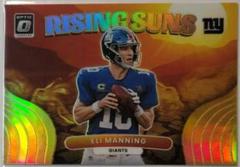 Eli Manning [Gold] Football Cards 2022 Panini Donruss Optic Rising Suns Prices