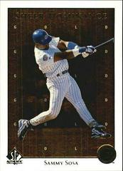 Sammy Sosa [Gold] Baseball Cards 1998 SP Authentic Sheer Dominance Prices