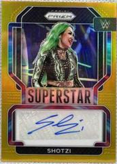 Shotzi [Gold Prizm] Wrestling Cards 2022 Panini Prizm WWE Superstar Autographs Prices