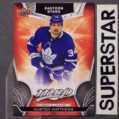 Auston Matthews #ES-5 Hockey Cards 2022 Upper Deck MVP Eastern Stars Prices