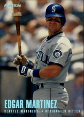 Edgar Martinez #241 Baseball Cards 1996 Fleer Tiffany Prices