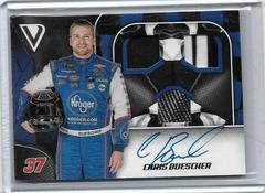 Chris Buescher #TSS-CB Racing Cards 2019 Panini Victory Lane Nascar Triple Swatch Signatures Prices