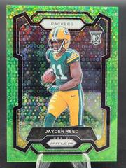 Jayden Reed [Neon Green] #334 Football Cards 2023 Panini Prizm No Huddle Prices