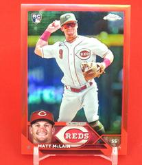 Matt McLain [Red] #USC200 Baseball Cards 2023 Topps Chrome Update Prices