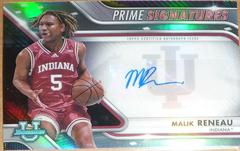 Malik Reneau #PCS-MR Basketball Cards 2022 Bowman Chrome University Prime Signatures Prices