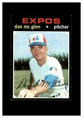 Dan McGinn #21 Baseball Cards 1971 Topps Prices