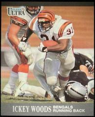 Ickey Woods Football Cards 1991 Ultra Prices