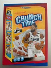 Paul George #13 Basketball Cards 2020 Donruss Crunch Time Prices