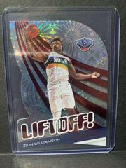 Zion Williamson [Asia] #4 Basketball Cards 2020 Panini Revolution Liftoff Prices