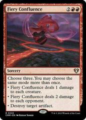 Fiery Confluence #222 Magic Commander Masters Prices