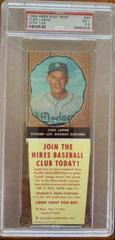 Clem Labine [With Tab] #34 Baseball Cards 1958 Hires Root Beer Prices