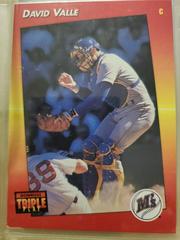 David Valle #5 Baseball Cards 1992 Panini Donruss Triple Play Prices