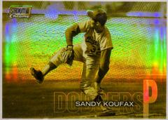 Sandy Koufax [Gold Minted] #SCC-288 Baseball Cards 2018 Stadium Club Chrome Prices