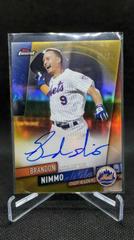 Brandon Nimmo [Gold Refractor] Baseball Cards 2019 Topps Finest Autographs Prices