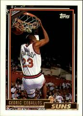 Cedric Ceballos Basketball Cards 1992 Topps Gold Prices