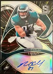 Brent Celek [Hyper] #SIG-BCE Football Cards 2022 Panini Spectra Signatures Prices