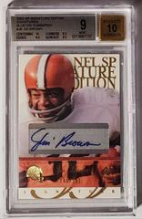 Jim Brown [Blue #'d] Football Cards 2003 SP Signature Signature Edition Prices