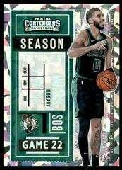Jayson Tatum [Cracked Ice Ticket] #87 Basketball Cards 2020 Panini Contenders Prices