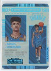 Ousmane Dieng #16 Basketball Cards 2022 Panini Contenders Permit to Dominate Prices