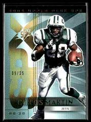 Curtis Martin [Spectrum Gold] #67 Football Cards 2004 Spx Prices
