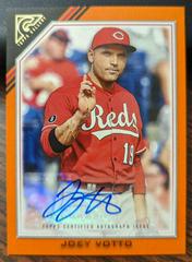 Joey Votto [Orange] Baseball Cards 2022 Topps Gallery Veteran Autographs Prices