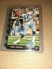 Roger Staubach #2 Football Cards 1993 Upper Deck NFL Experience Prices