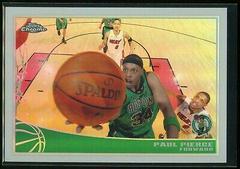 Paul Pierce Refractor Basketball Cards 2009 Topps Chrome Prices