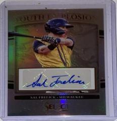 Sal Frelick [Holo] #YES-SF Baseball Cards 2022 Panini Select Youth Explosion Signatures Prices