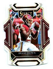 Dyami Brown [Green Die Cut] #RS-DBR Football Cards 2021 Panini Select Rookie Signatures Prices