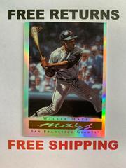 Willie Mays [Refractor] #1 Baseball Cards 2003 Topps Gallery HOF Prices