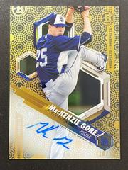 MacKenzie Gore [Autograph Gold Rainbow] #MG Baseball Cards 2018 Bowman High Tek Prices