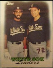 White Sox Leaders Baseball Cards 1988 Topps Prices
