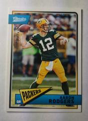 Aaron Rodgers [Blue Back] #36 Football Cards 2018 Panini Classics Prices