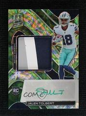 Jalen Pitre [Neon Green] #17 Football Cards 2022 Panini Spectra Rookie Autographs Prices